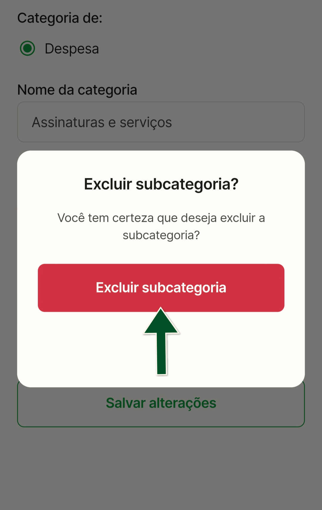 Subcategorias - Como excluir - Passo 5.jpg