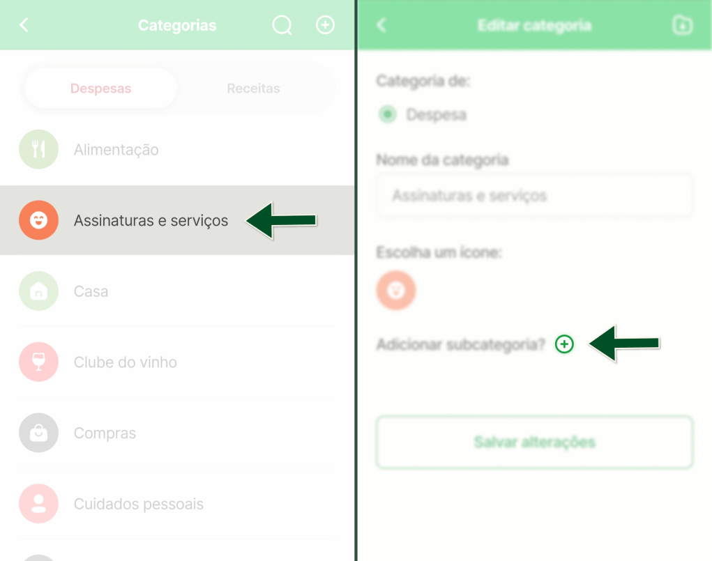 Subcategorias - Como adicionar - Passos 3 e 4.jpg