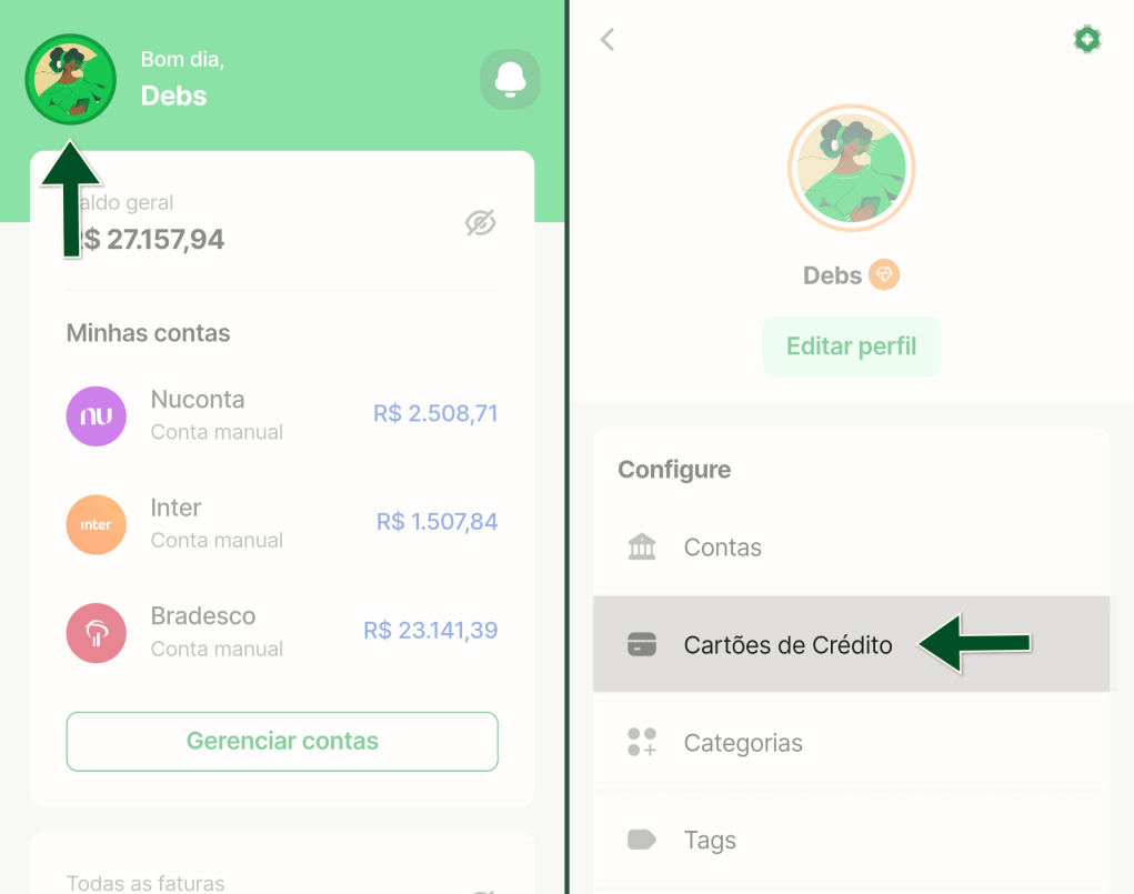 Cartão de crédito - Como arquivar - Passos 1 e 2.jpg