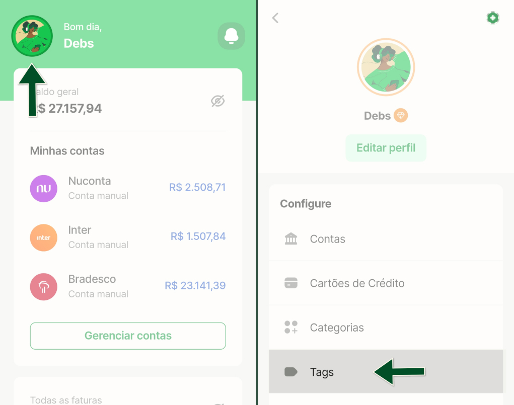 Tags - Como excluir - Passos 1 e 2.jpg