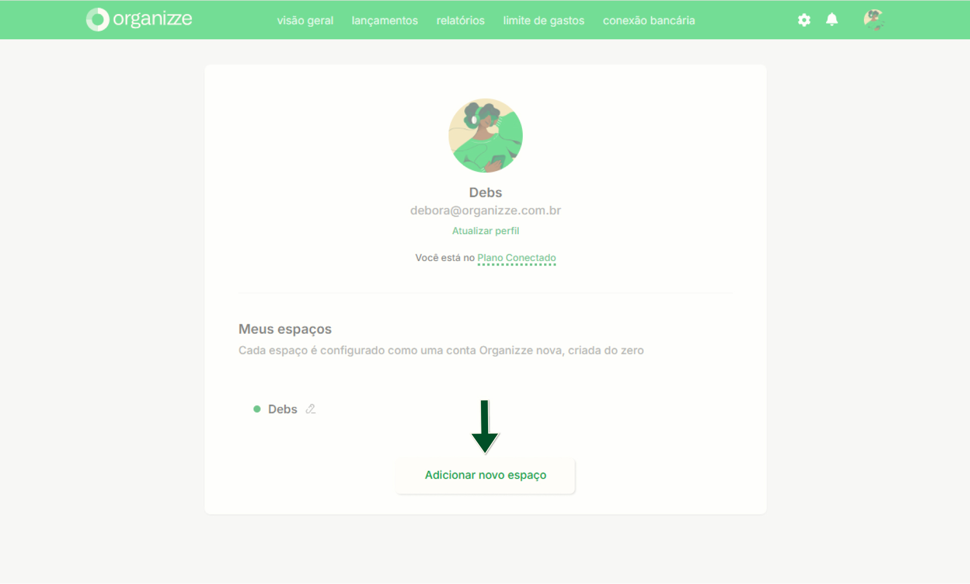 Funcionalidades - Conta perfil - Como adicionar - 2.jpg