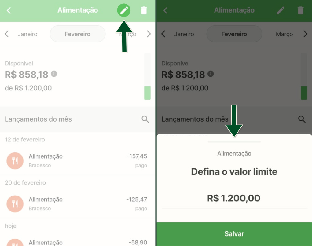 Funcionalidades -  Limite de gastos - Editar limite - Passos 3 e 4.jpg
